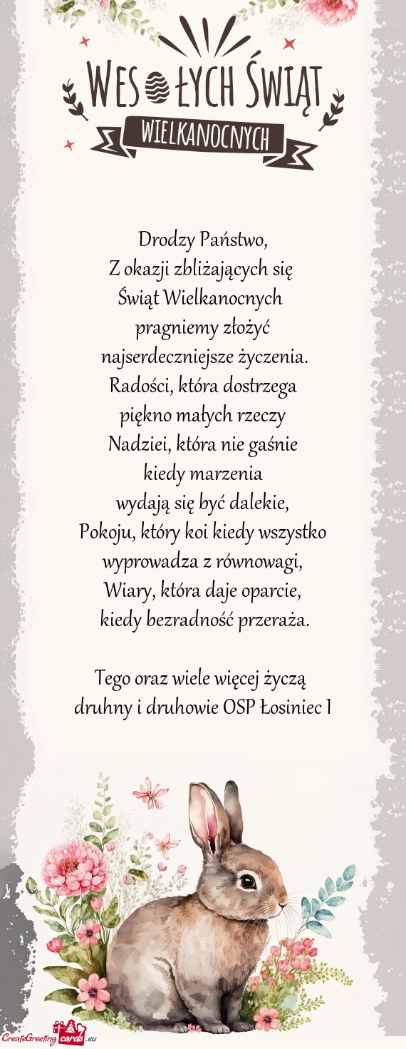 Tego oraz wiele więcej życzą