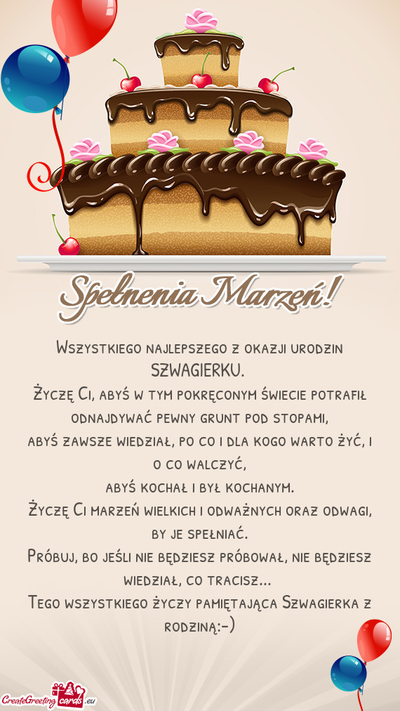 Tego wszystkiego pamiętająca Szwagierka z rodziną:-)