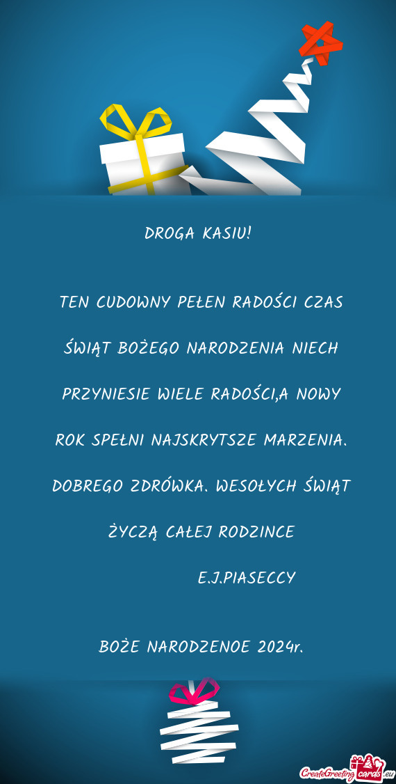 TEN CUDOWNY PEŁEN RADOŚCI CZAS