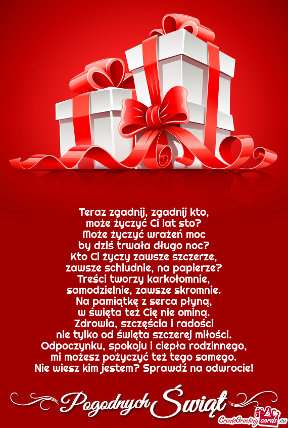 Teraz zgadnij, zgadnij kto