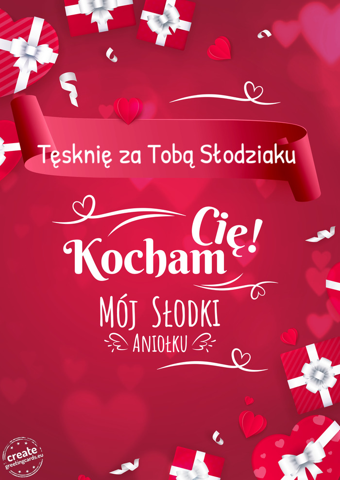 Tęsknię za Tobą Słodziaku Kocham Cię ❣️
