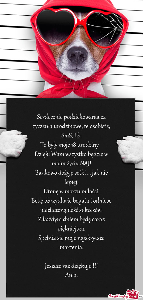 To byly moje 18 urodziny 🙊