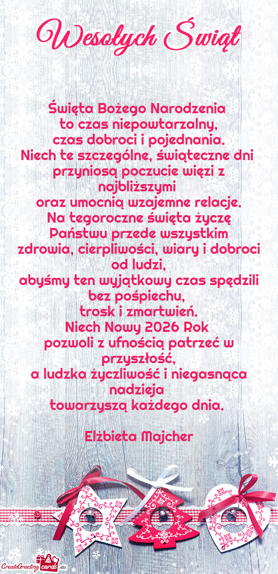 To czas niepowtarzalny