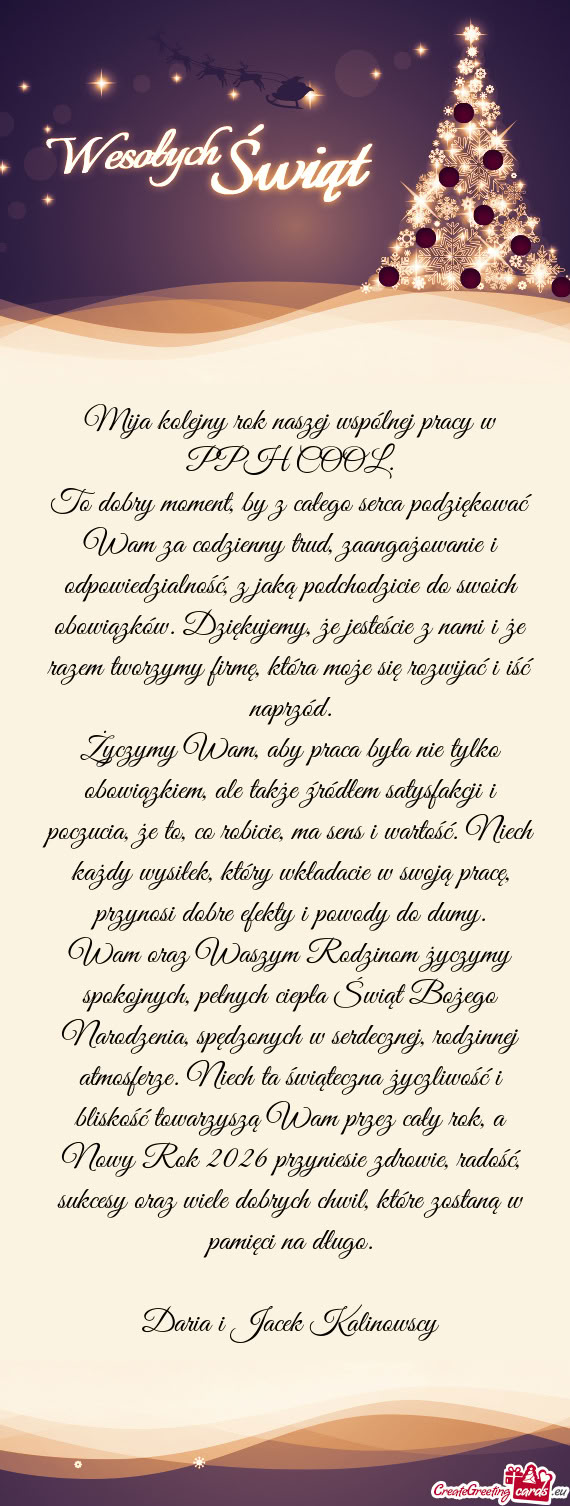 To dobry moment, by z całego serca podziękować Wam za codzienny trud, zaangażowanie i odpowiedzi