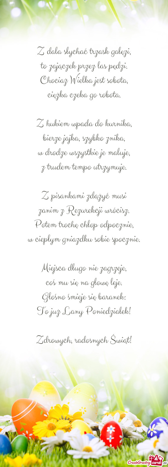 To już Lany Poniedziałek! Zdrowych