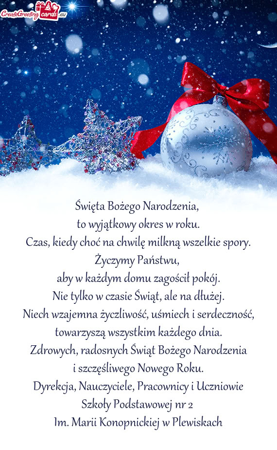 To wyjątkowy okres w roku