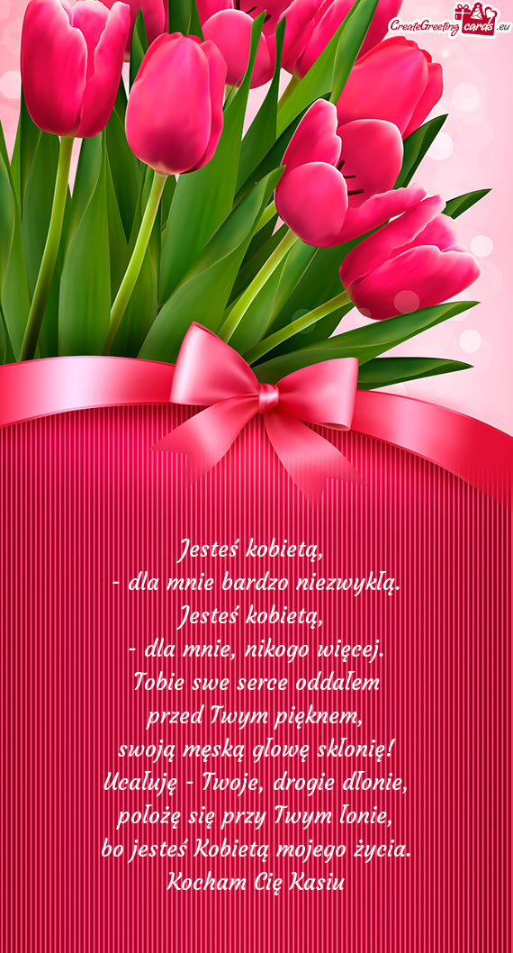 Tobie swe serce oddałem