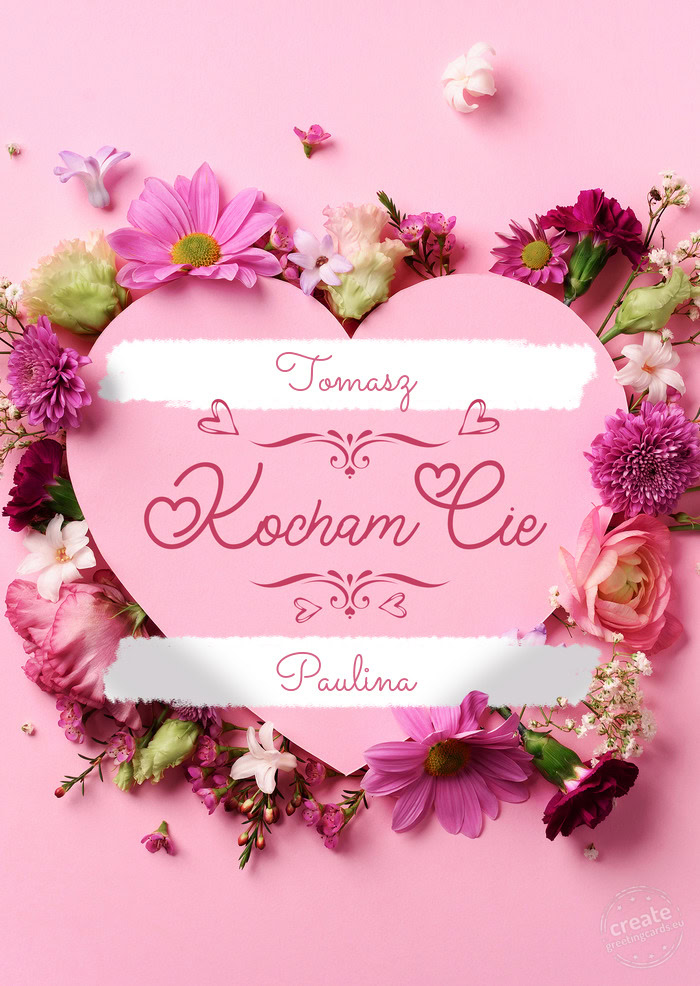 Tomasz Kocham Cię Paulina