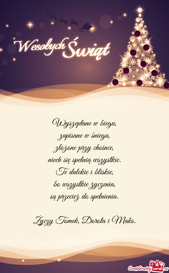 Tomek, Dorota i Maks