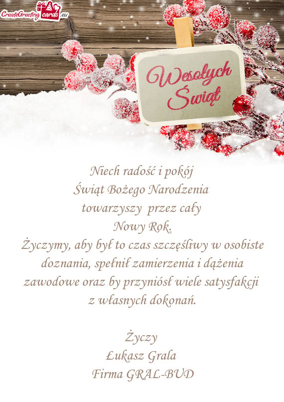 Towarzyszy przez cały