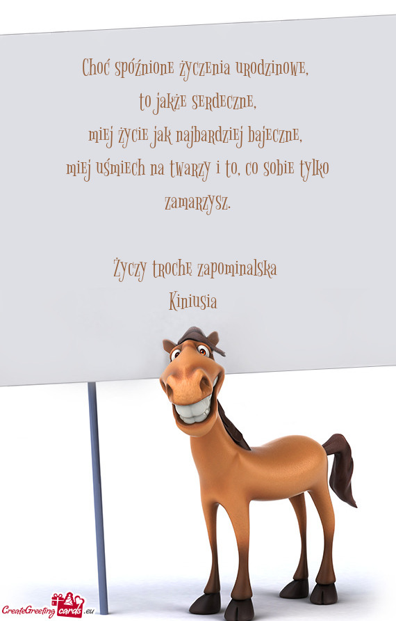 Trochę zapominalska