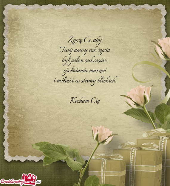 Twój nowy rok życia