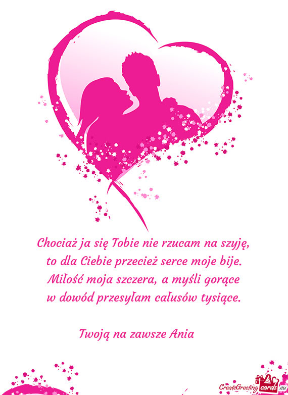 Twoją na zawsze Ania 😘