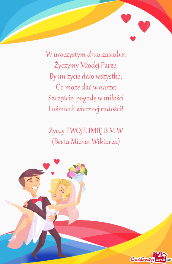 TWOJE IMIĘ B M W