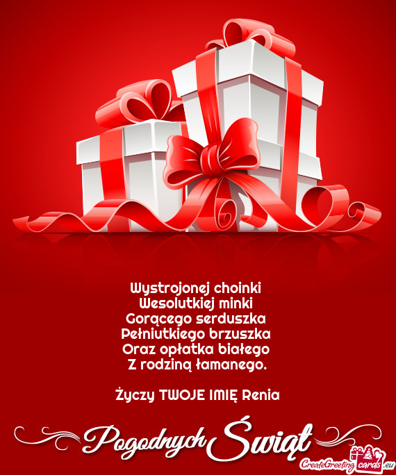 TWOJE IMIĘ Renia