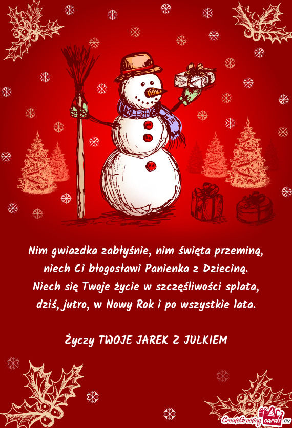 TWOJE JAREK Z JULKIEM