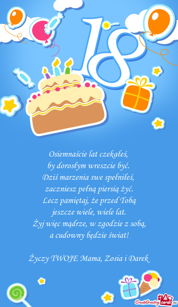 TWOJE Mama, Zosia i Darek