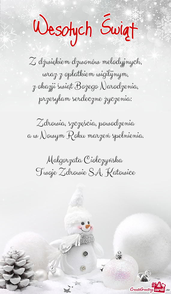 Twoje Zdrowie S.A. Katowice