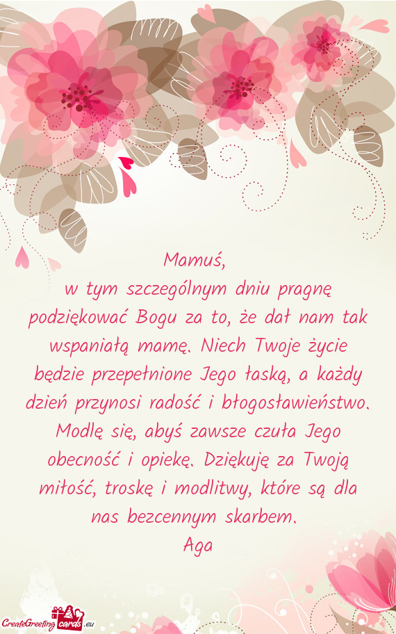 Twoje życie będzie przepełnione Jego łaską, a każdy dzień przynosi radość i błogosławień