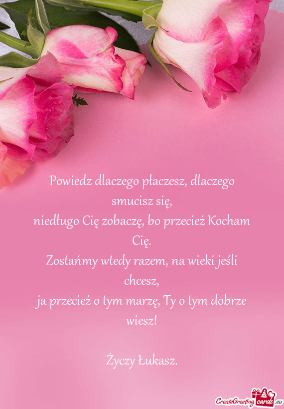 Ty o tym dobrze wiesz! Łukasz