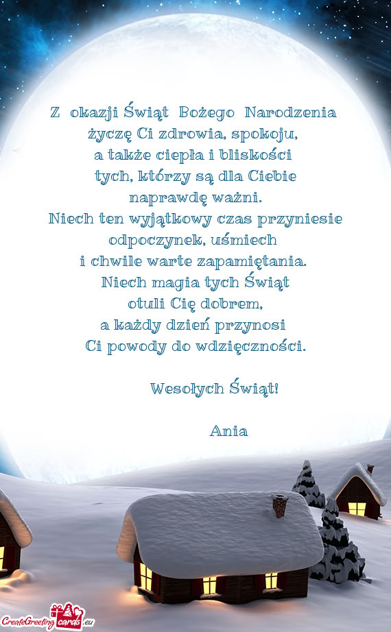 Tych, którzy są dla Ciebie