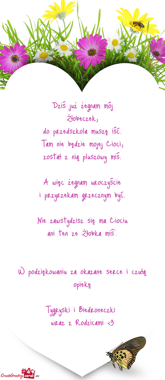 Tygryski i Biedroneczki