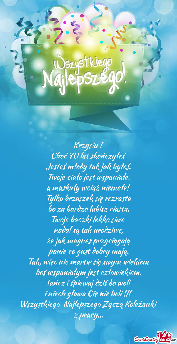 Tylko brzuszek się rozrasta