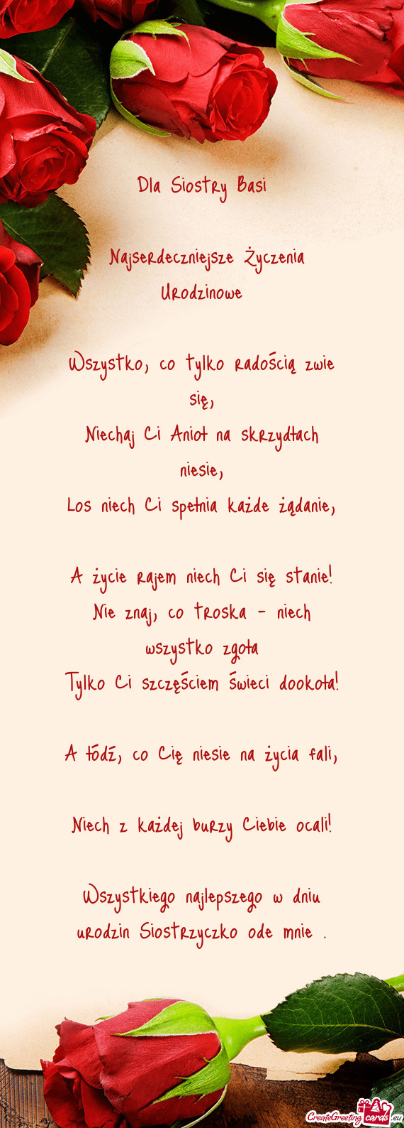 Tylko Ci szczęściem świeci dookoła