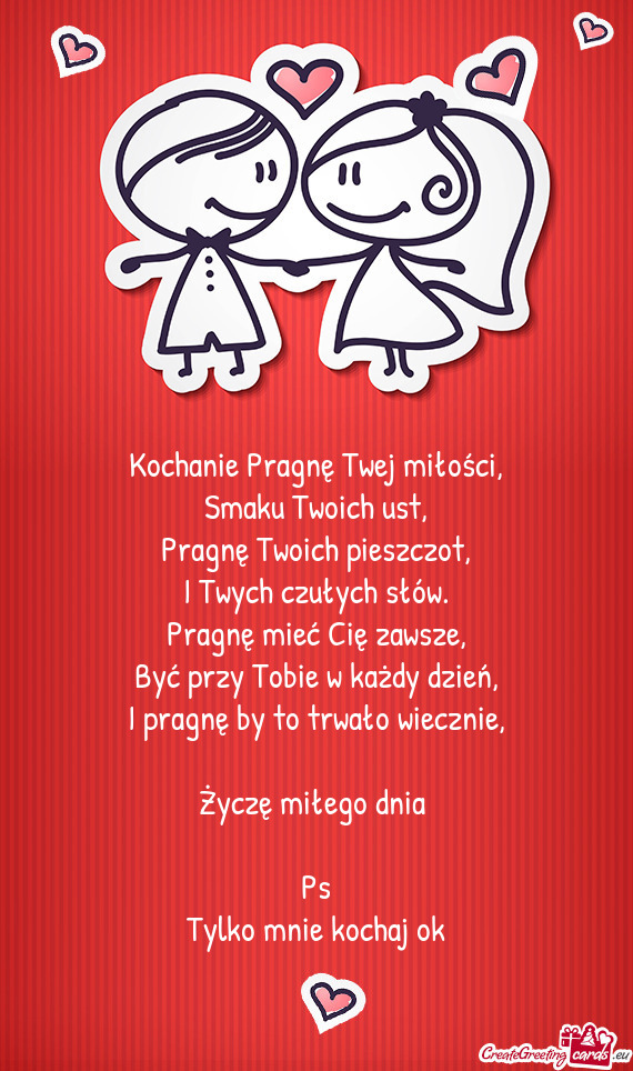 Tylko mnie kochaj ok