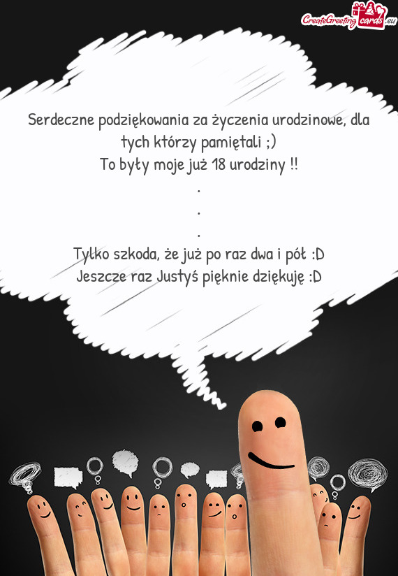 Tylko szkoda, że już po raz dwa i pół :D