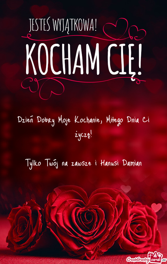 Tylko Twój na zawsze i Hanusi Damian