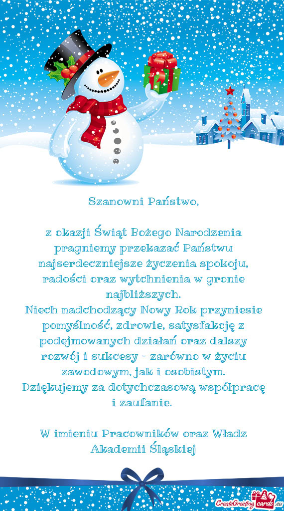 U, radości oraz wytchnienia w gronie najbliższych