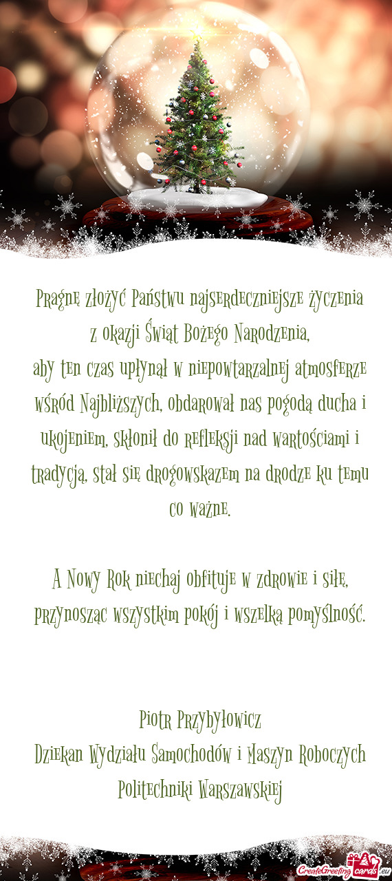 Ucha i ukojeniem, skłonił do refleksji nad wartościami i tradycją, stał się drogowskazem na dr