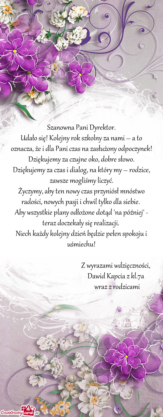 Udało się! Kolejny rok szkolny za nami – a to oznacza, że i dla Pani czas na zasłużony odpocz