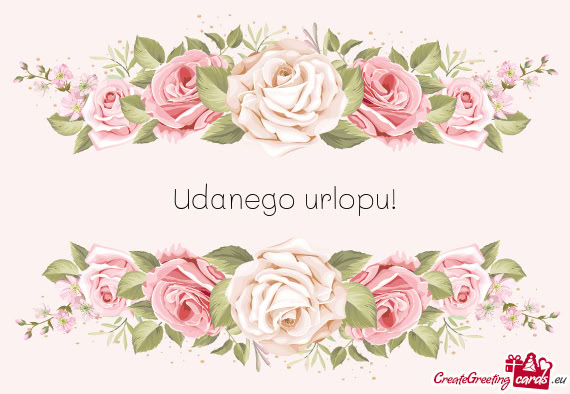 Udanego urlopu!