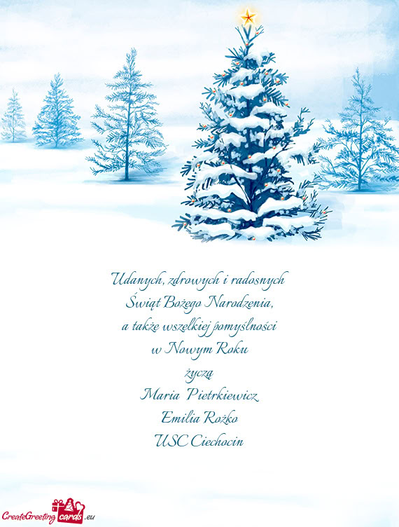 Udanych, zdrowych i radosnych