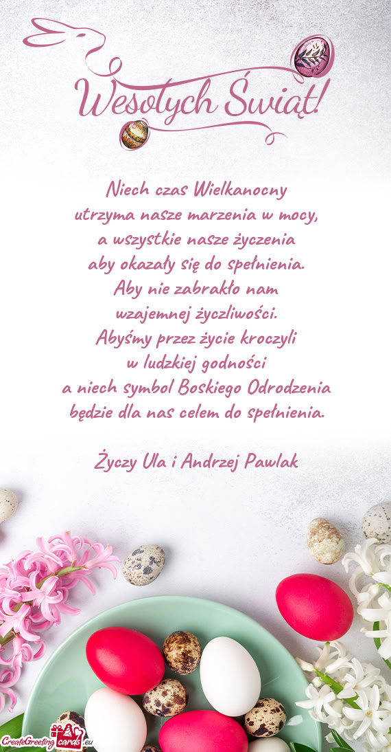 Ula i Andrzej Pawlak