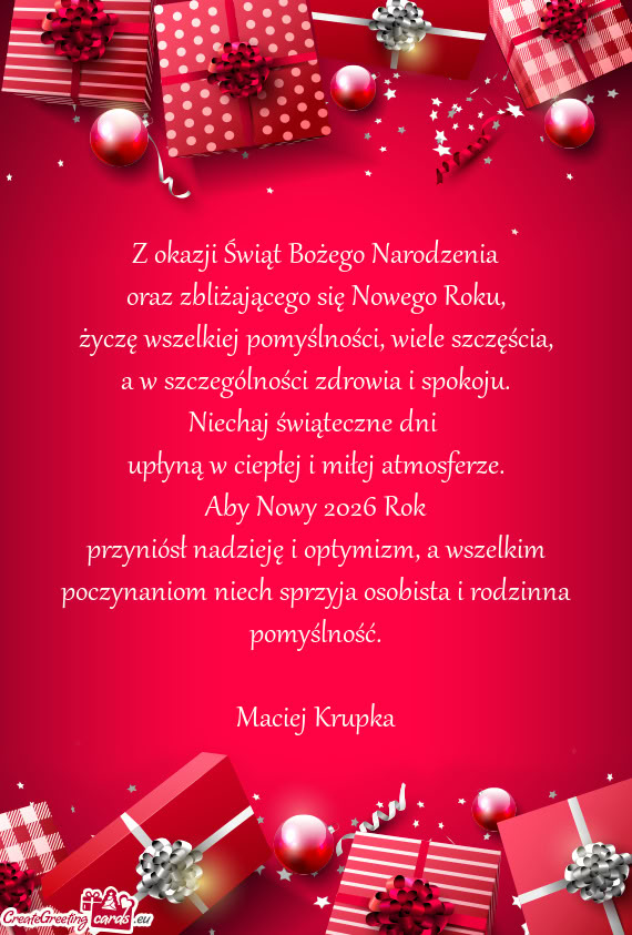 Upłyną w ciepłej i miłej atmosferze