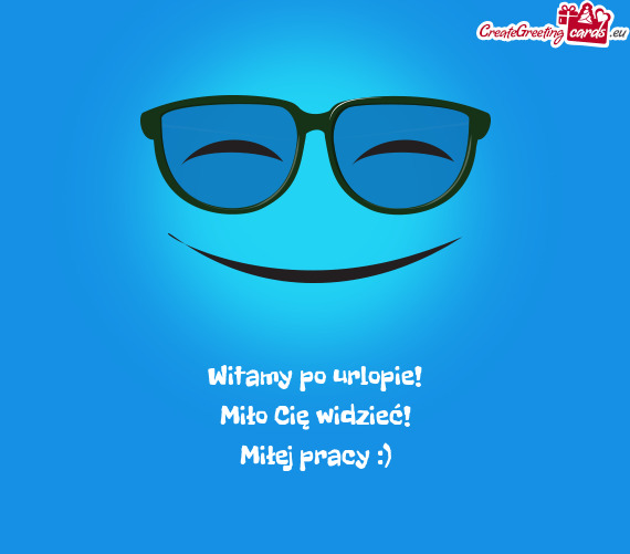 Urlopie! Miło
