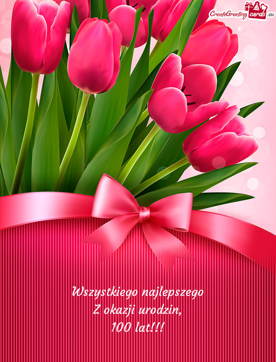 Urodzin, 100