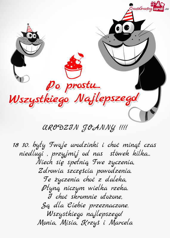 URODZIN JOANNY