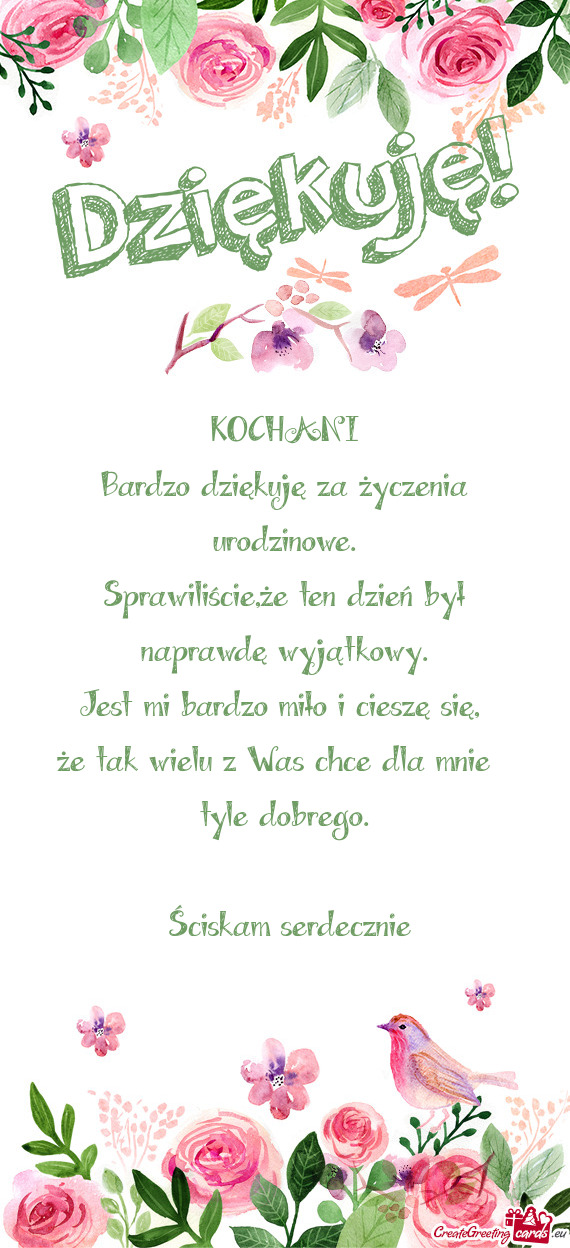 Urodzinowe. Sprawiliście,że