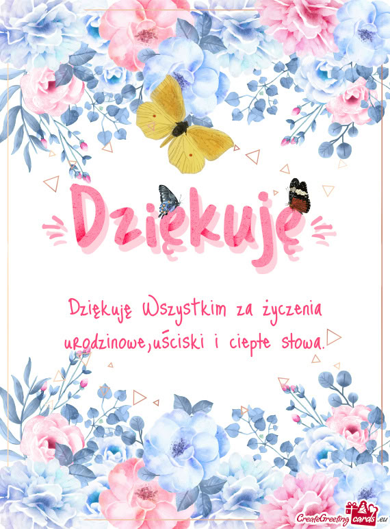 Urodzinowe,uściski