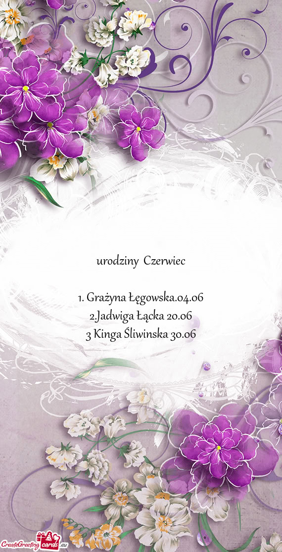 Urodziny Czerwiec
