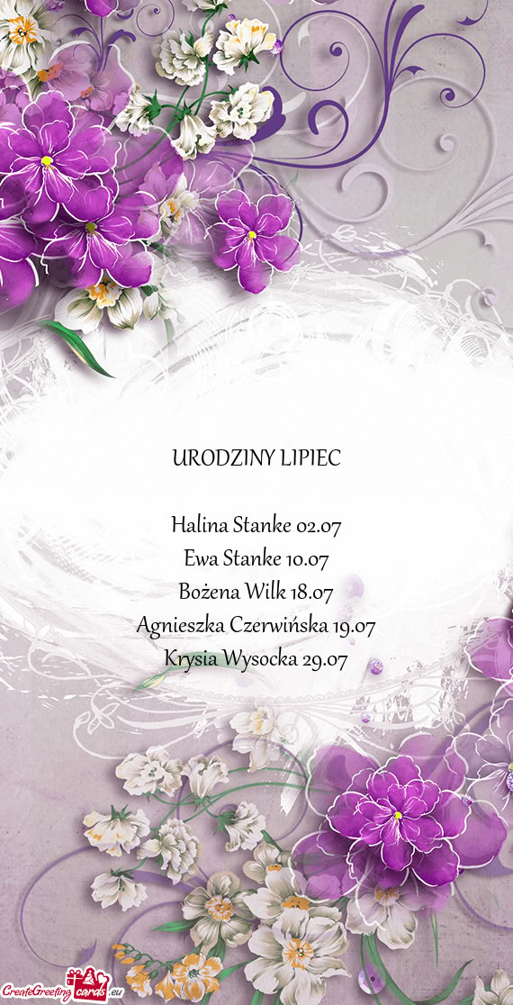 URODZINY LIPIEC