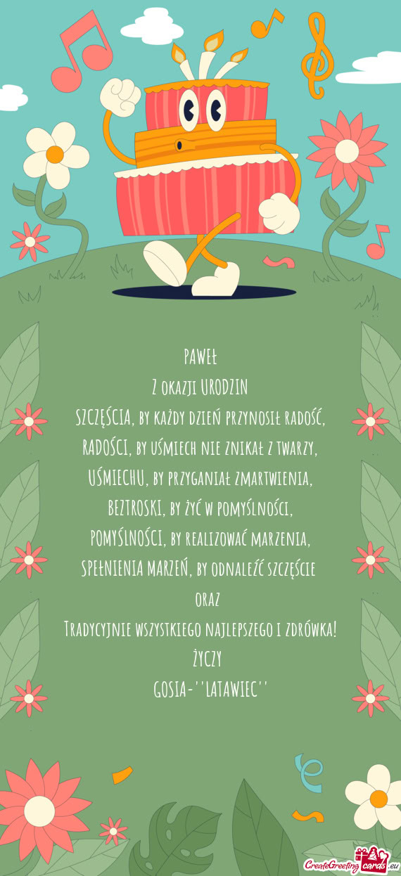 UŚMIECHU, by przyganiał zmartwienia