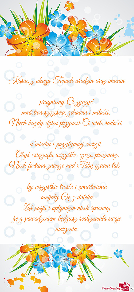 Uśmiechu i pozytywnej energii