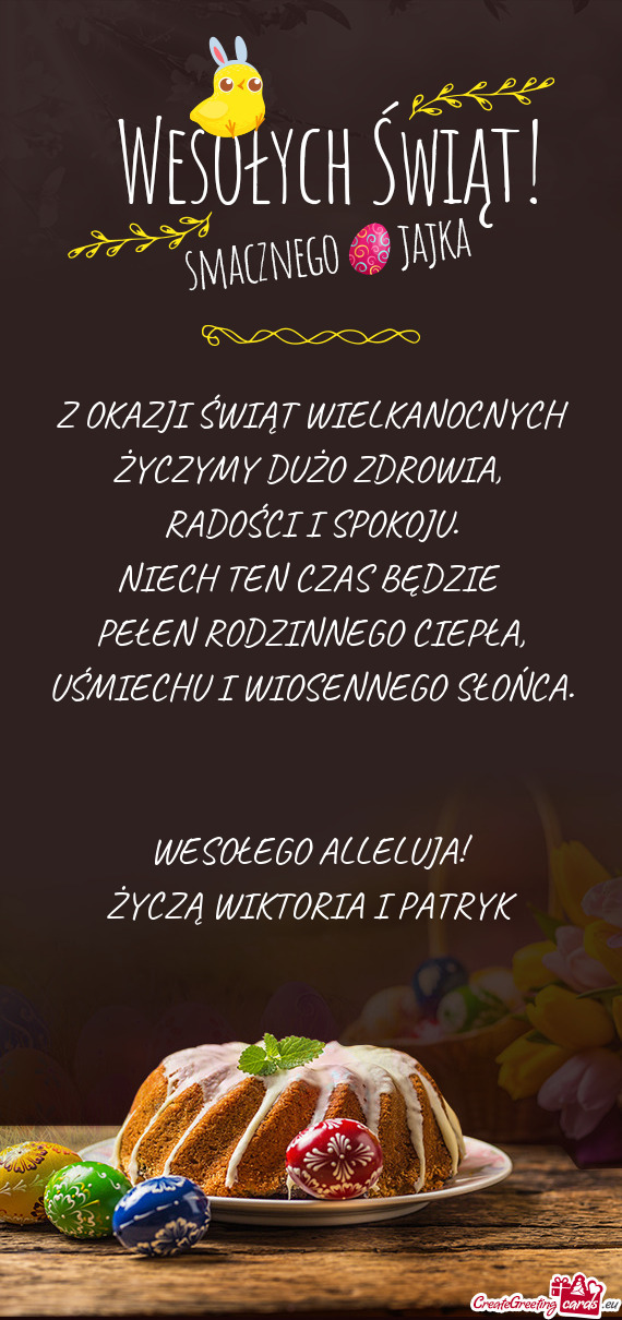 UŚMIECHU I WIOSENNEGO SŁOŃCA