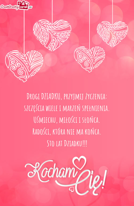 Uśmiechu, miłości i słońca