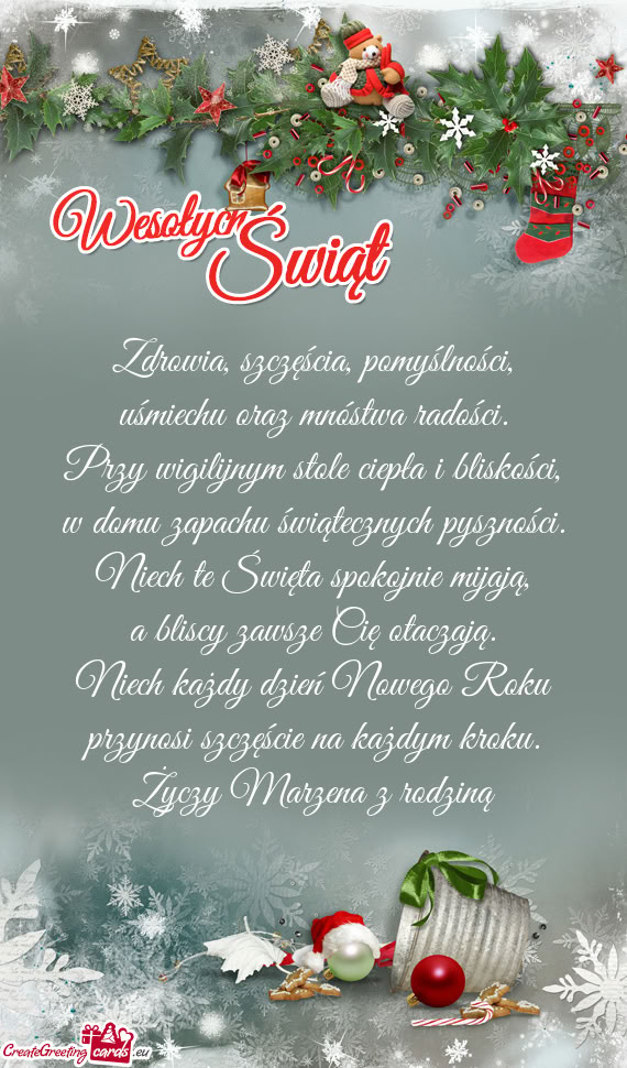 Uśmiechu oraz mnóstwa radości